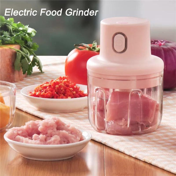 Intelligent Garlic Machine | Electric Garlic Chopper & Grinder | Smart Mini Food Processor for Quick Garlic & Spice Prep